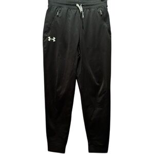 Under Armour size large (14-16) black joggers

#kiddoscloset #underarmour
